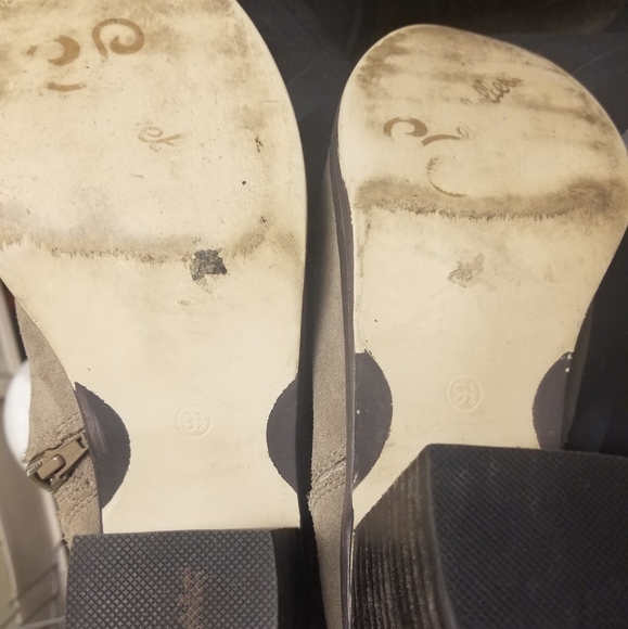 Seychelles from Anthropologie tan suede OTK Boots - Picture 5 of 8